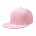 Classic Flat Bill Snapback – Polyester Adjustable Fit & Breathable